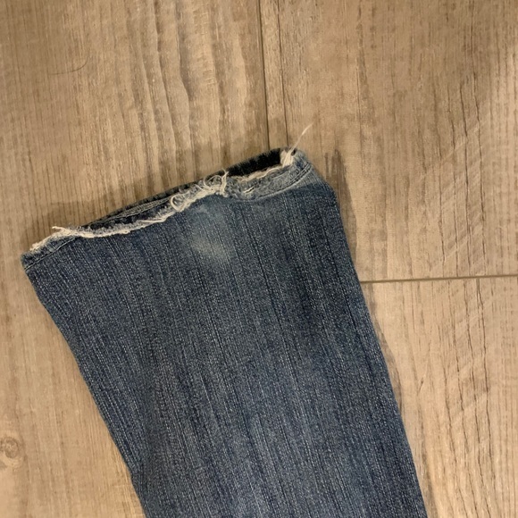 7 for All Mankind Bootcut distressed jeans 27 - Picture 8 of 10